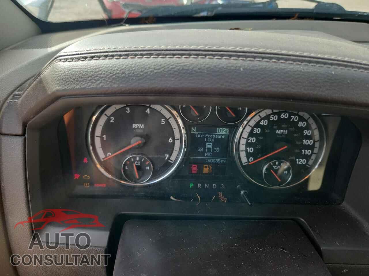 DODGE RAM 1500 2012 - 1C6RD7JTXCS155717