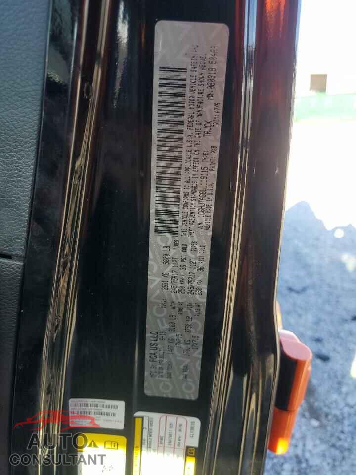 JEEP GLADIATOR 2020 - 1C6HJTAG8LL119115