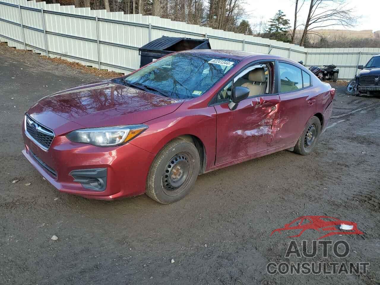 SUBARU IMPREZA 2018 - 4S3GKAA69J3620167