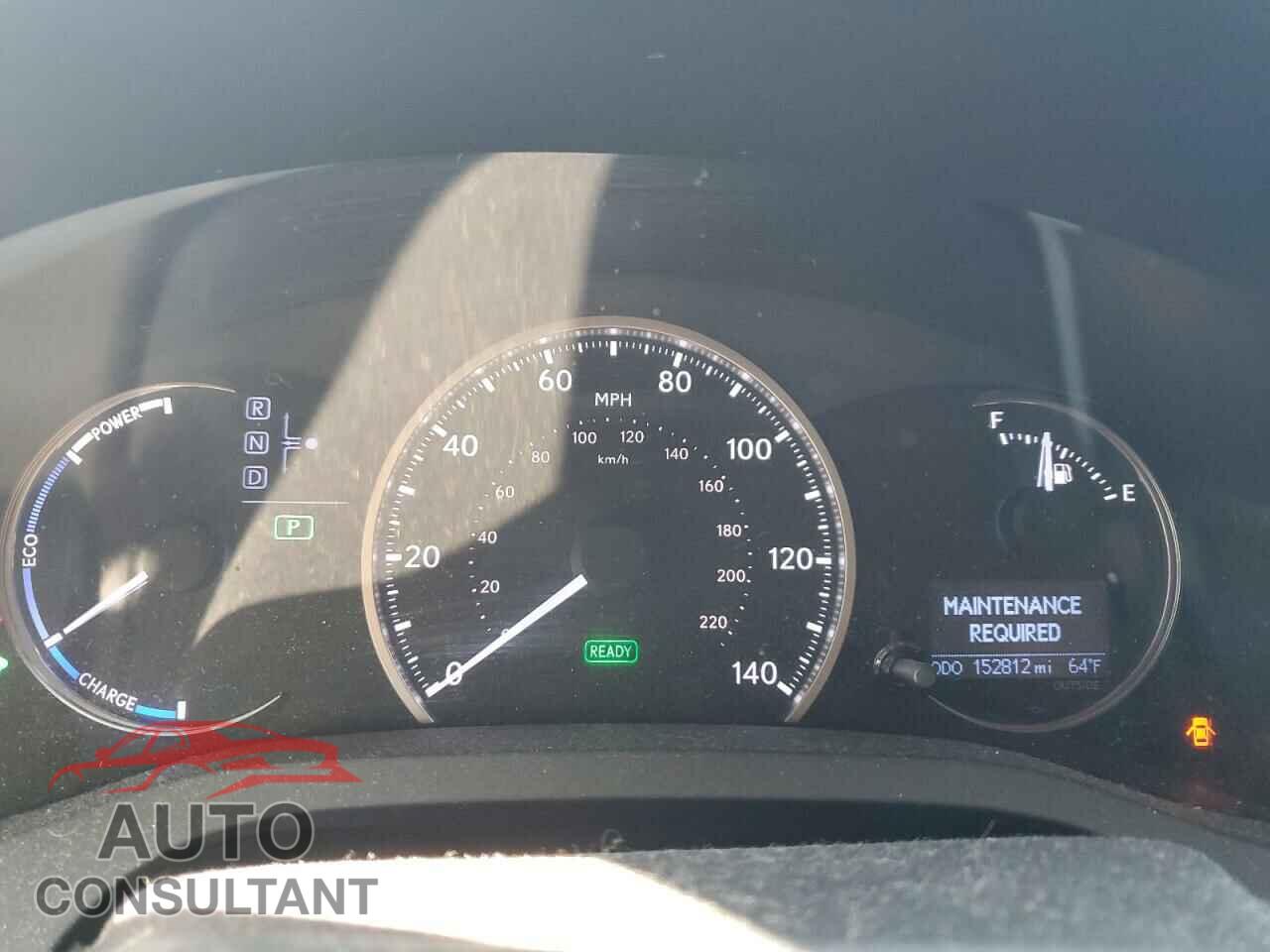LEXUS CT 200 2014 - JTHKD5BH1E2173937