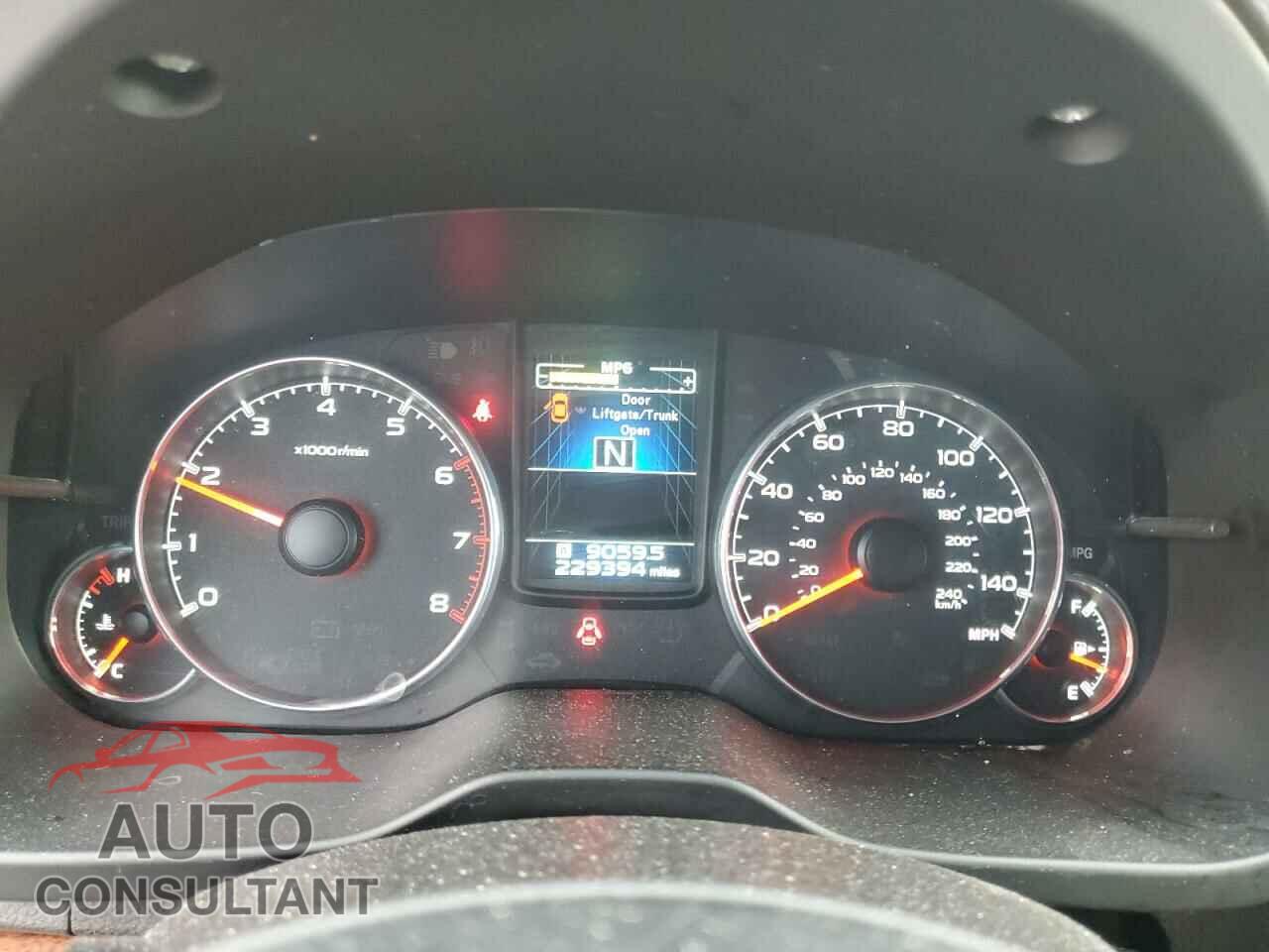 SUBARU OUTBACK 2013 - 4S4BRBKCXD3316460
