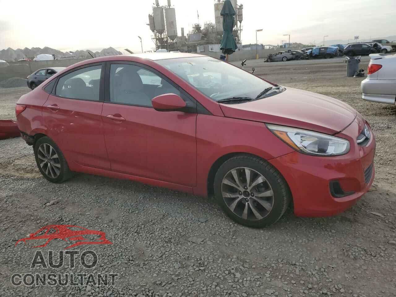 HYUNDAI ACCENT 2017 - KMHCT4AE3HU343696