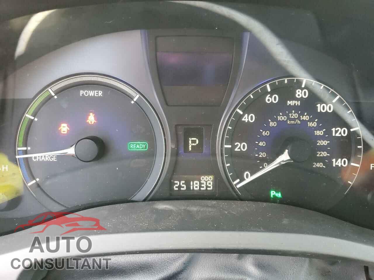 LEXUS RX450 2010 - JTJZB1BA0A2003707