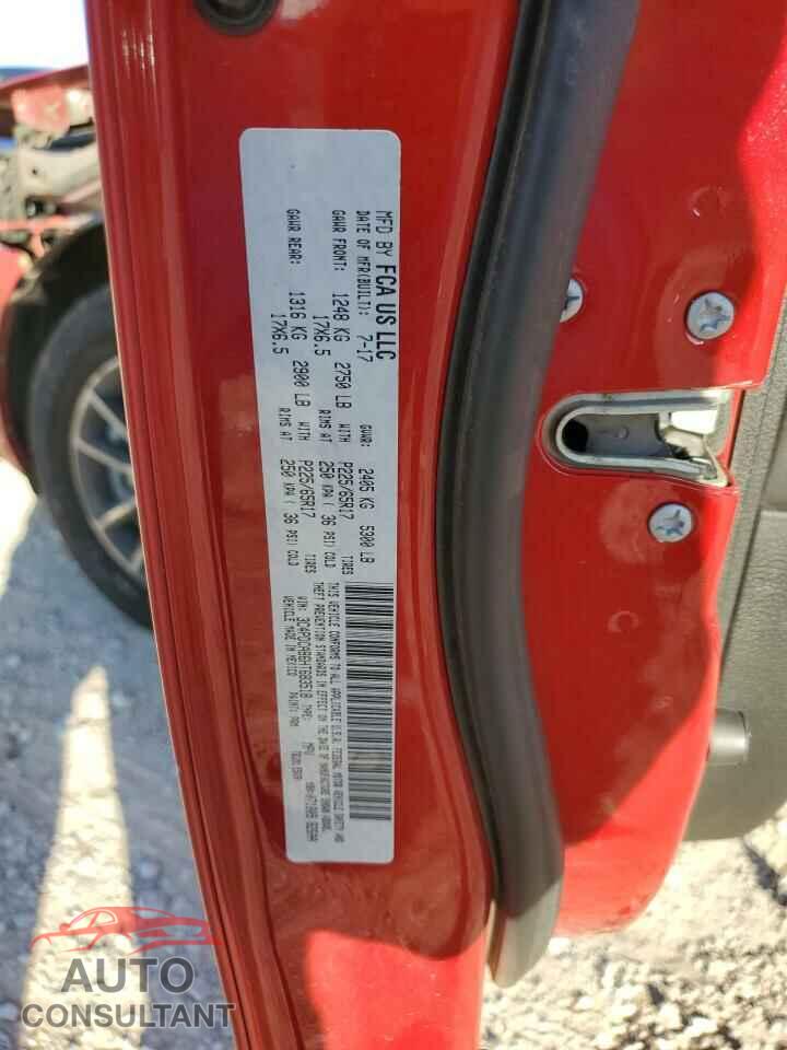 DODGE JOURNEY 2017 - 3C4PDCAB6HT683518