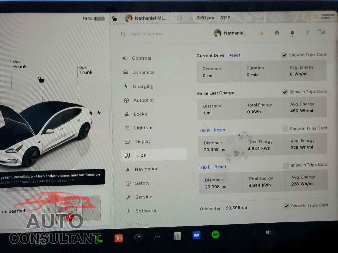 TESLA MODEL 3 2023 - 5YJ3E1EA9PF402598