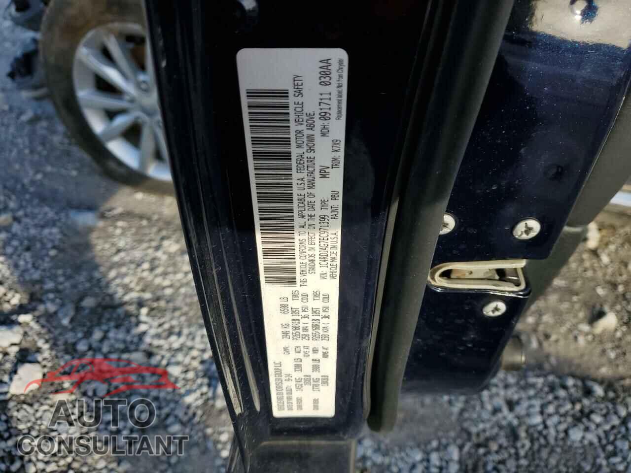 DODGE DURANGO 2014 - 1C4RDJAG7EC971399