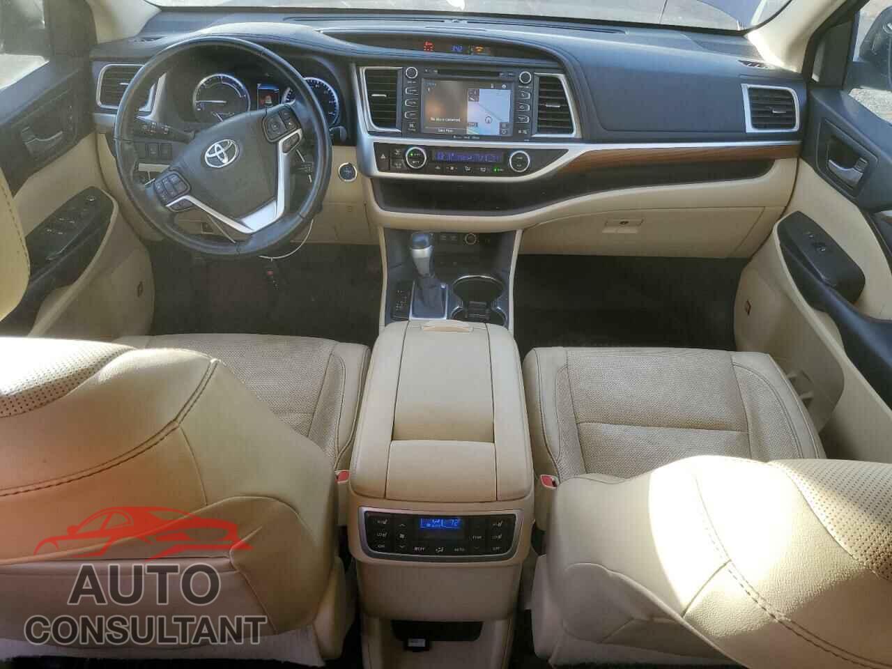 TOYOTA HIGHLANDER 2017 - 5TDDGRFH3HS021092