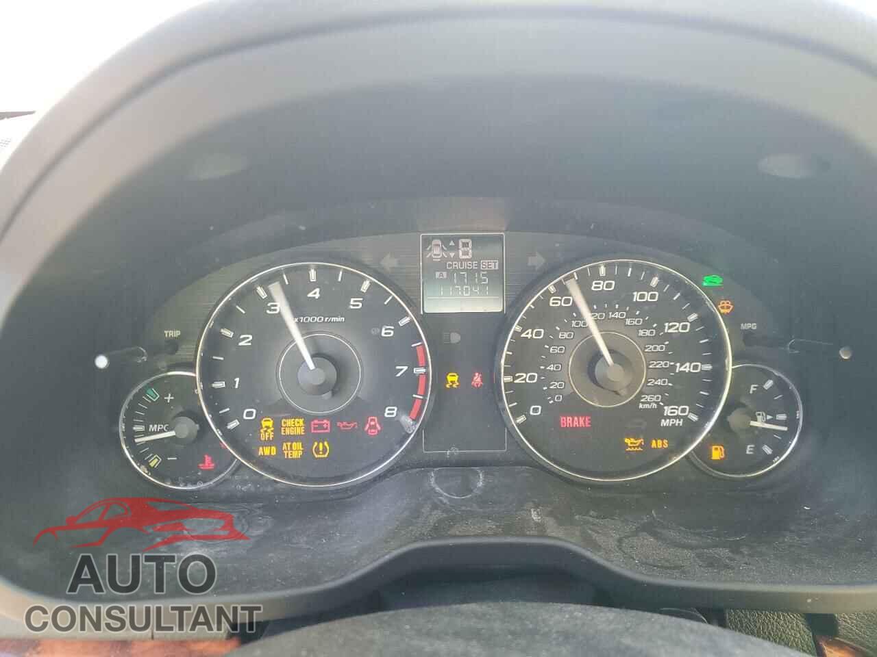 SUBARU OUTBACK 2011 - 4S4BRDKC8B2373464