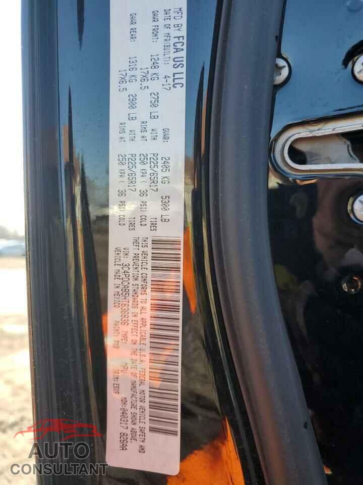 DODGE JOURNEY 2017 - 3C4PDCAB5HT636836