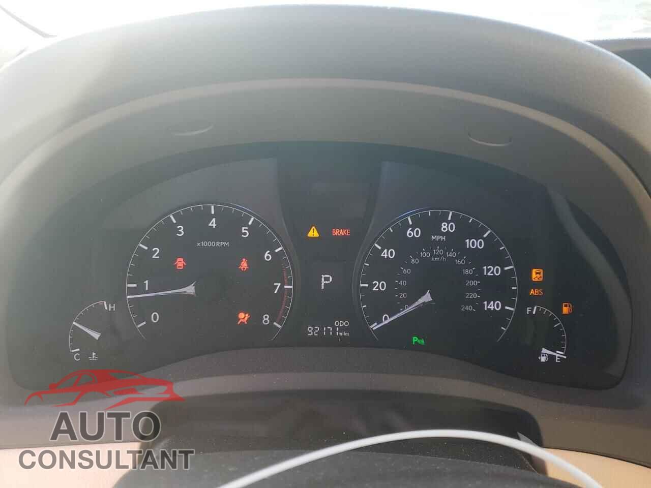 LEXUS RX350 2013 - 2T2ZK1BAXDC103396