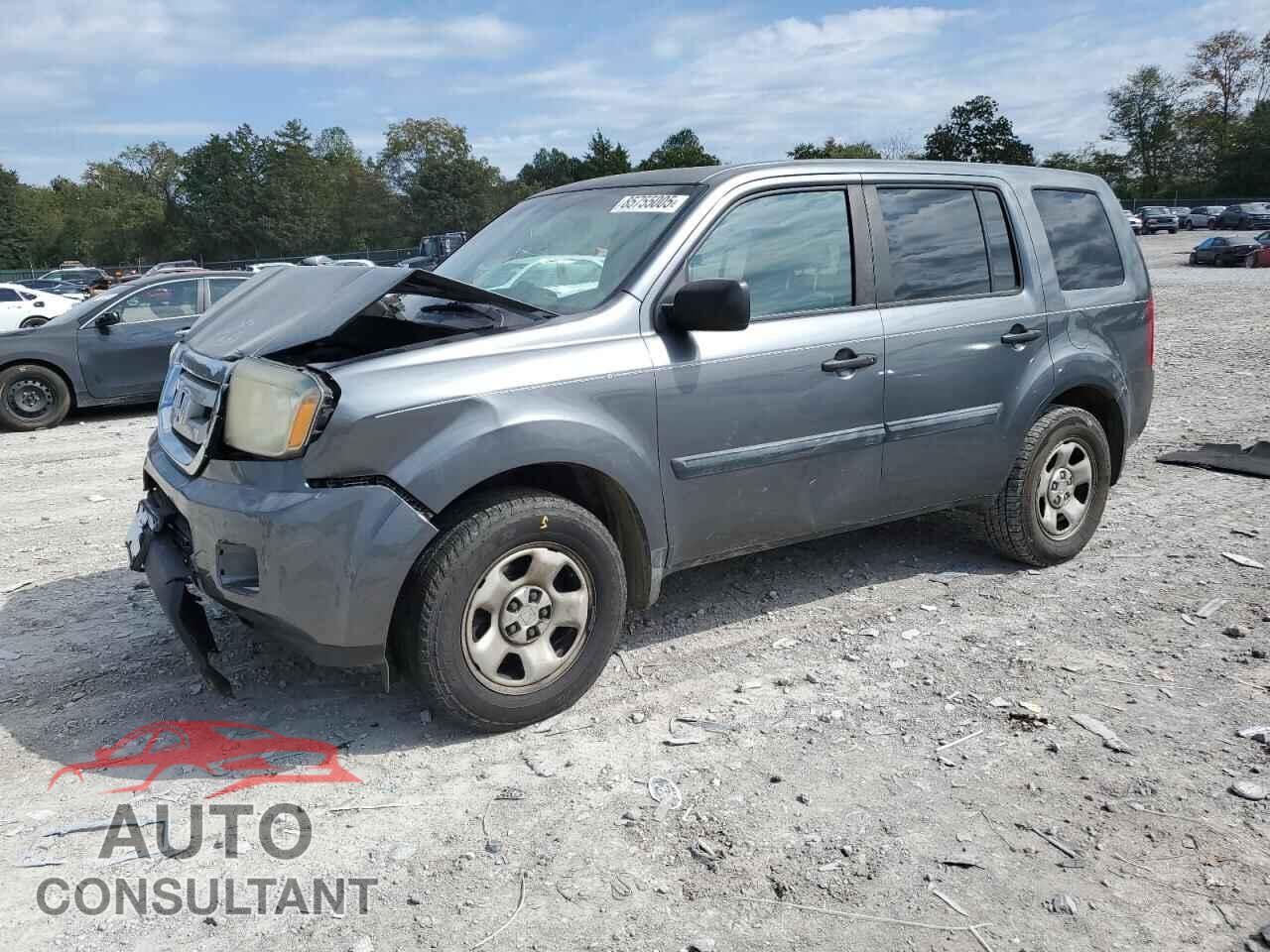 HONDA PILOT 2011 - 5FNYF3H22BB013751