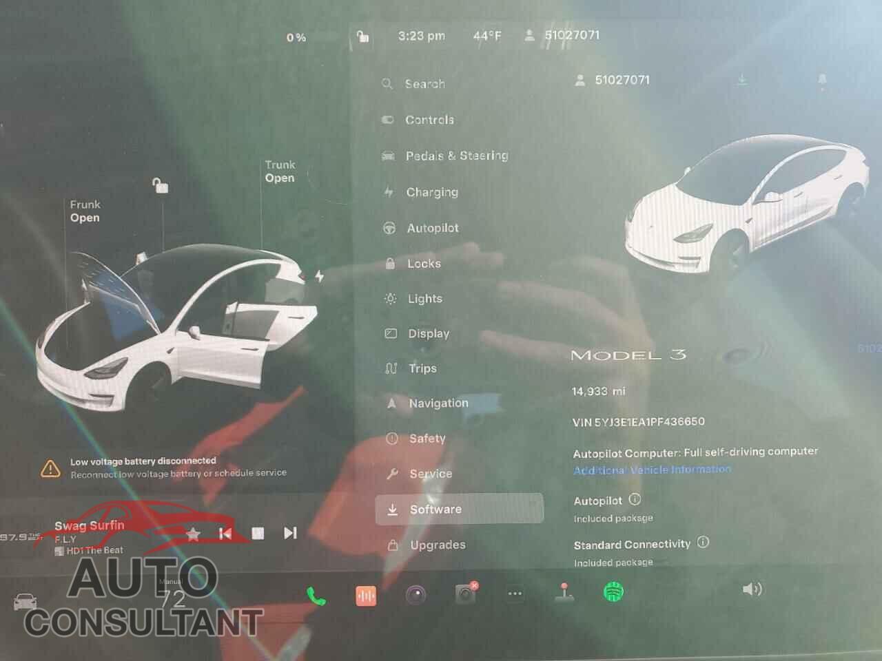 TESLA MODEL 3 2023 - 5YJ3E1EA1PF436650