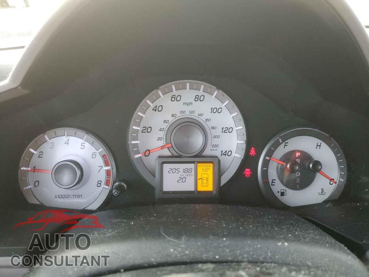 HONDA PILOT 2012 - 5FNYF3H41CB015932