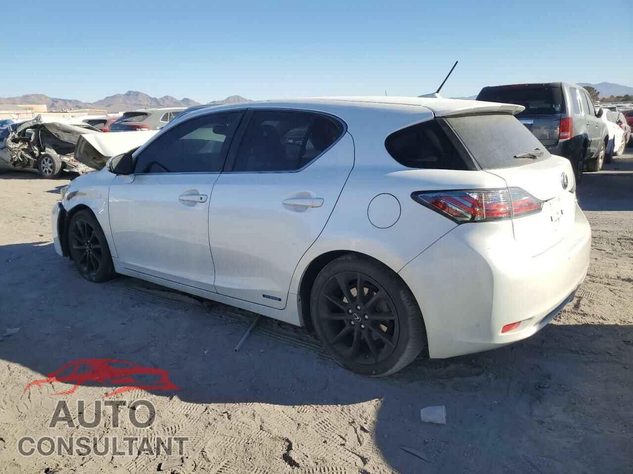 LEXUS CT 200 2012 - JTHKD5BH9C2077485