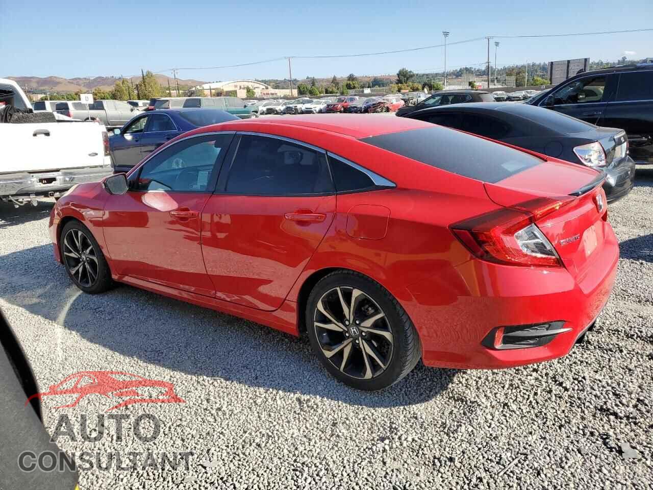 HONDA CIVIC 2019 - 2HGFC2F81KH597637