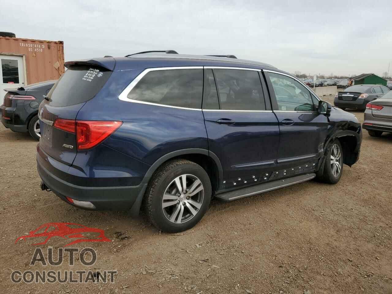 HONDA PILOT 2017 - 5FNYF6H59HB016456
