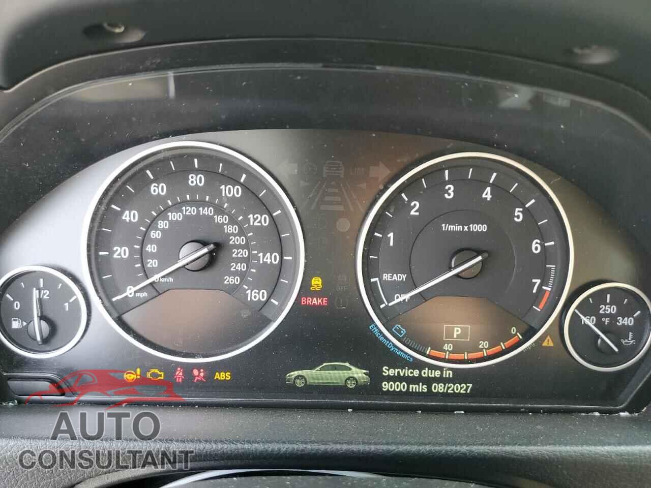 BMW 3 SERIES 2013 - WBA3B3G50DNR80331