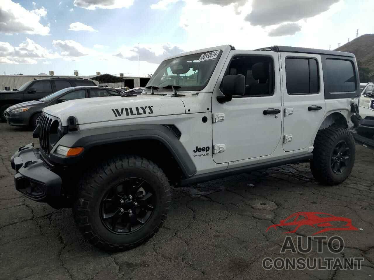 JEEP WRANGLER 2022 - 1C4HJXDN3NW263019
