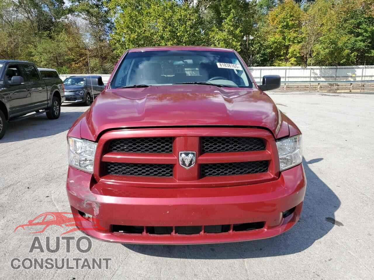 DODGE RAM 1500 2012 - 1C6RD7KT2CS167360