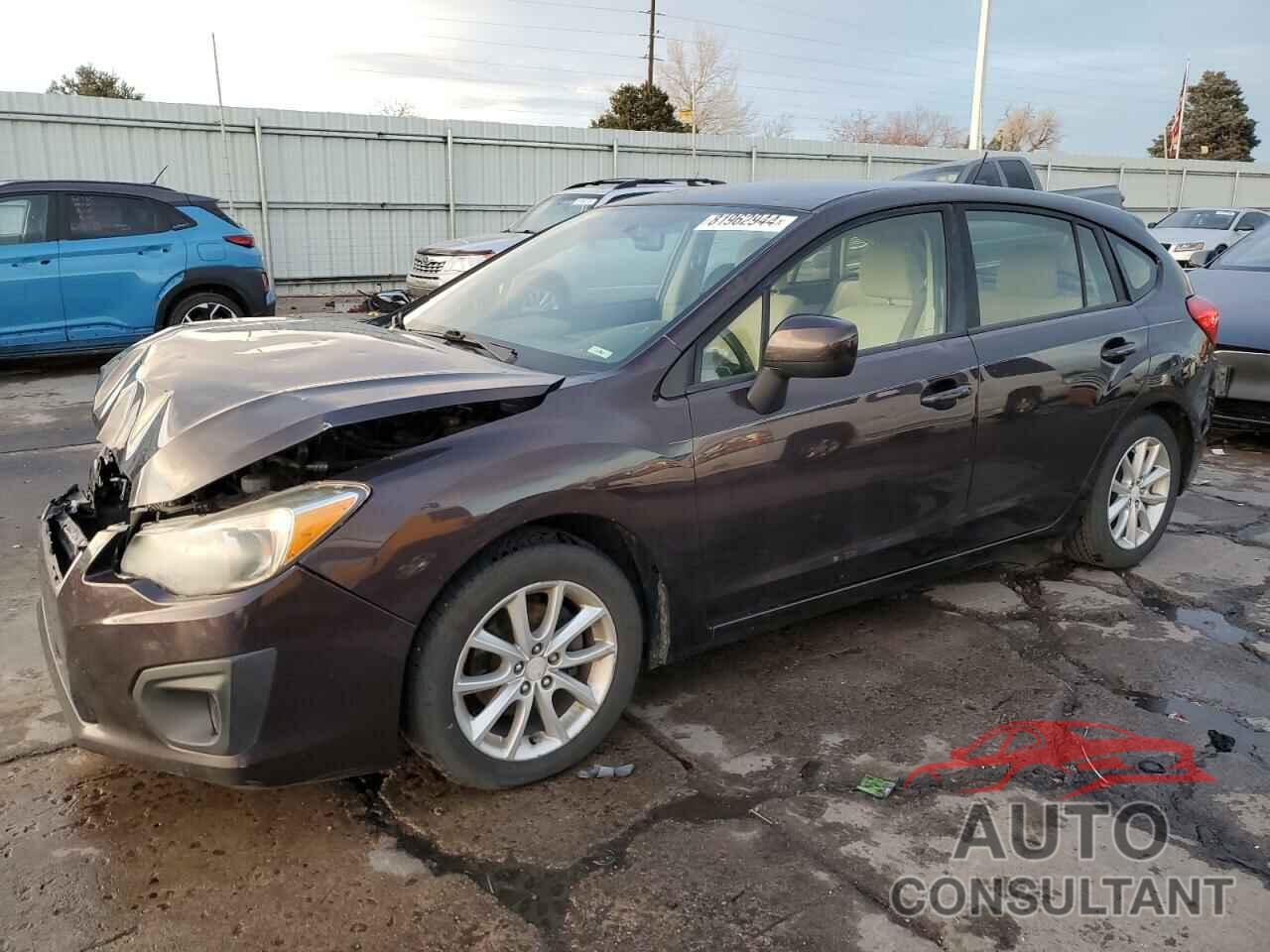 SUBARU IMPREZA 2013 - JF1GPAC63D2874410