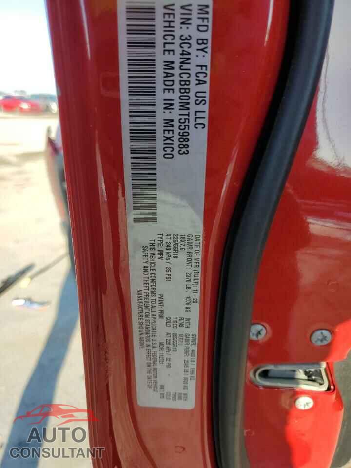 JEEP COMPASS 2021 - 3C4NJCBB0MT559883