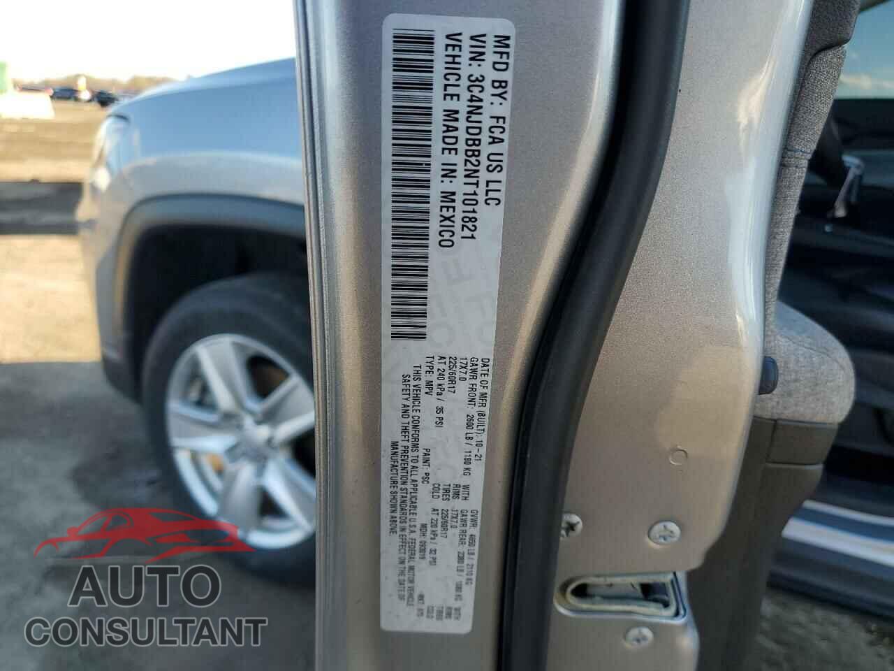 JEEP COMPASS 2022 - 3C4NJDBB2NT101821
