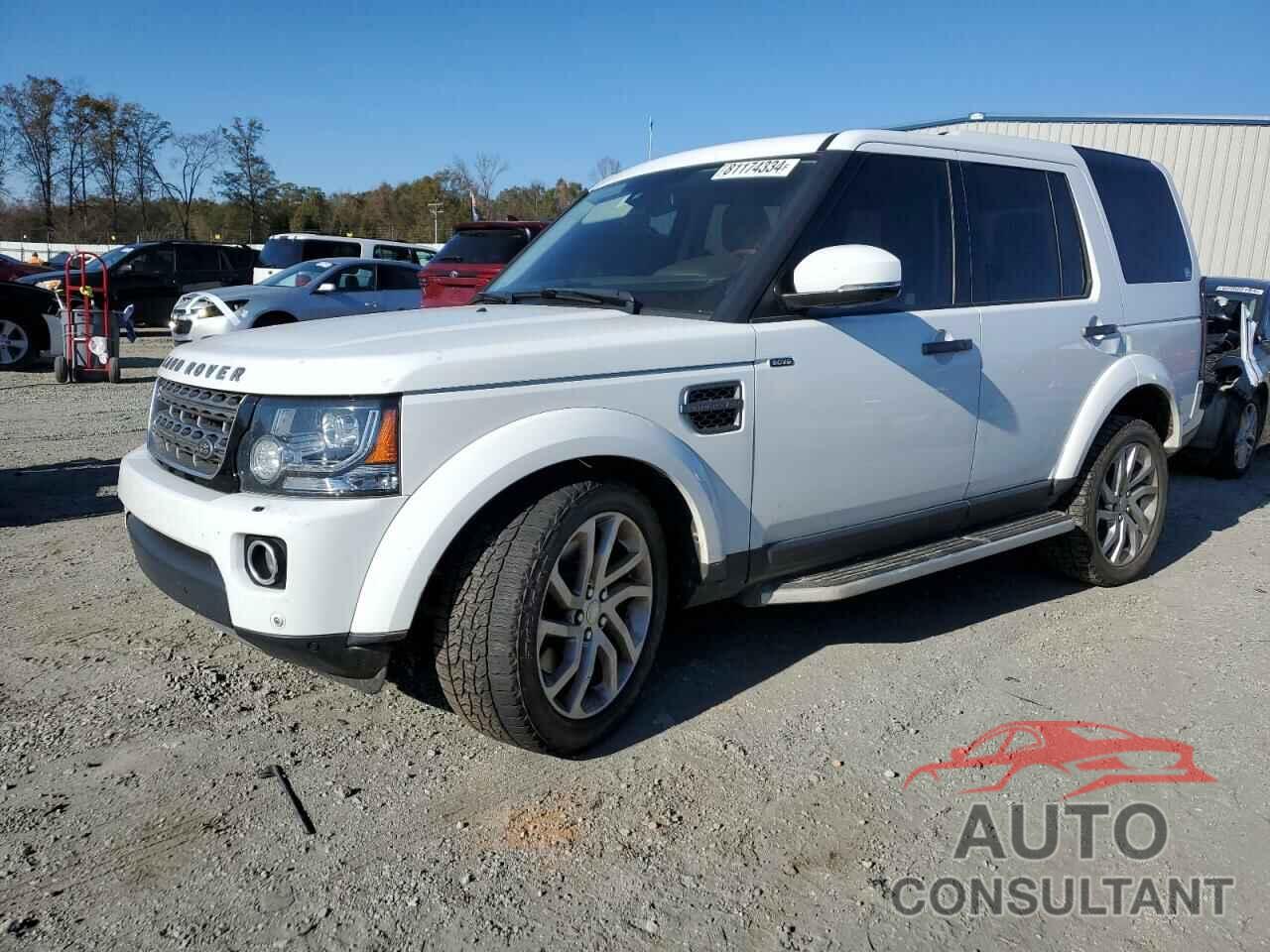 LAND ROVER LR4 2016 - SALAG2V62GA836978