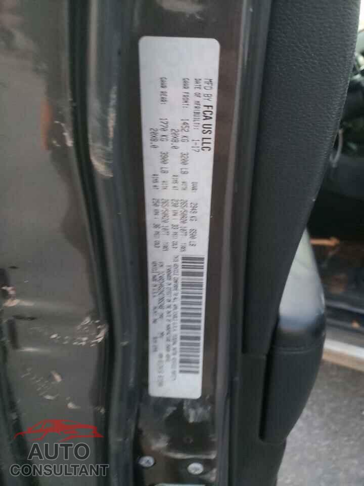 DODGE DURANGO 2017 - 1C4RDHAG2HC785248