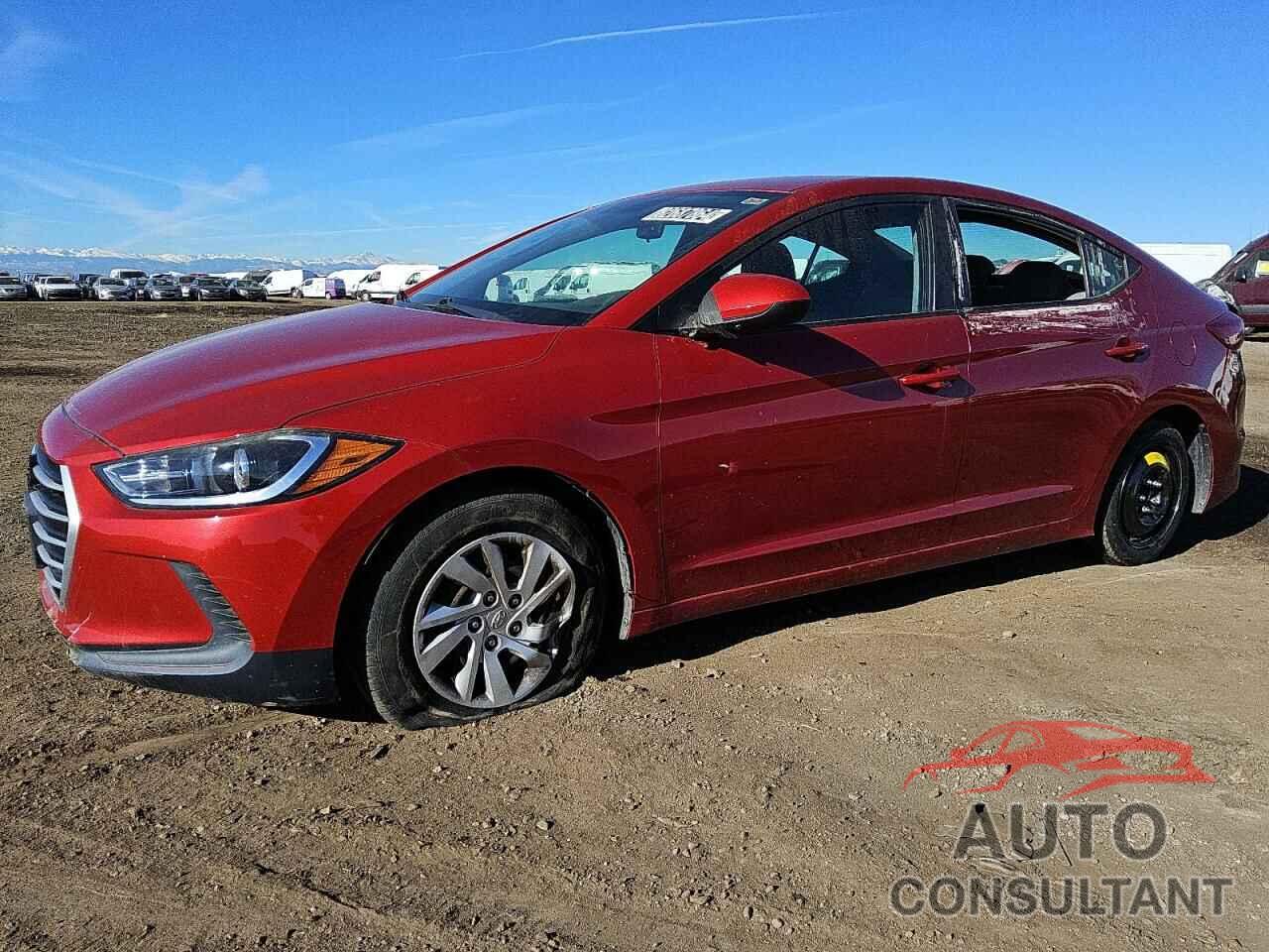 HYUNDAI ELANTRA 2017 - 5NPD74LF9HH205352