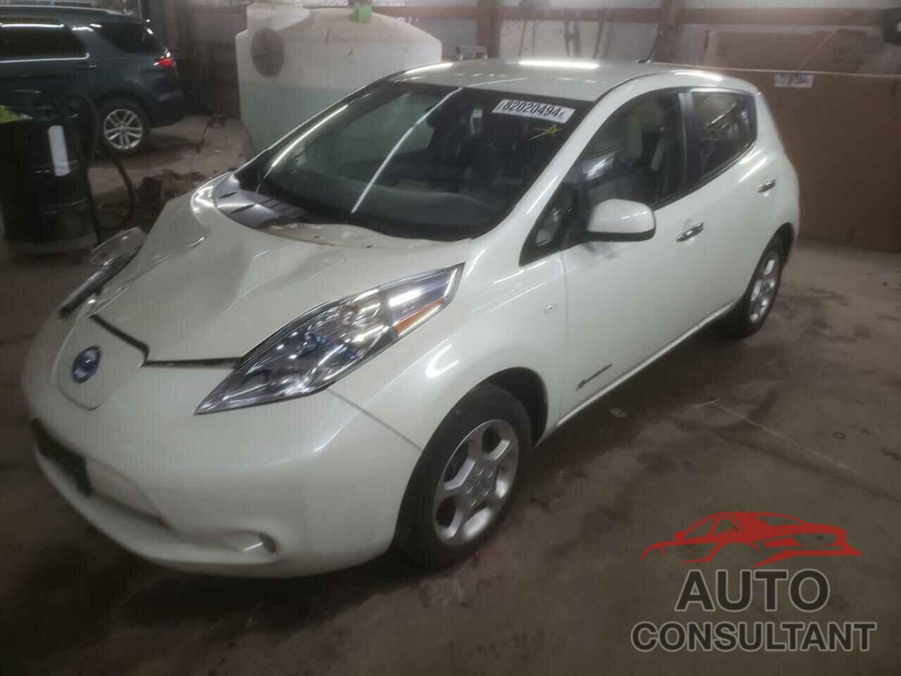 NISSAN LEAF 2012 - JN1AZ0CP9CT018814