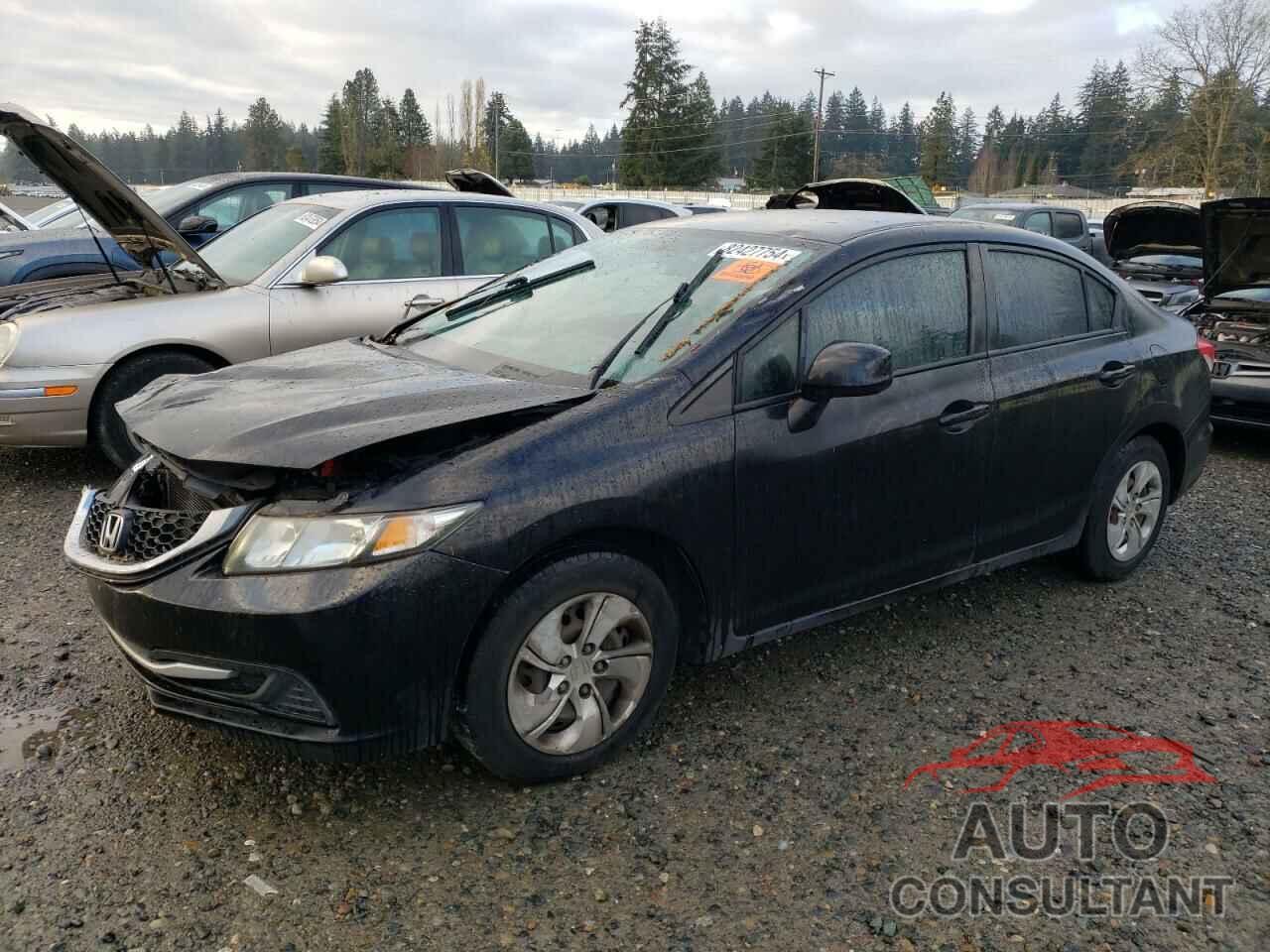 HONDA CIVIC 2013 - 2HGFB2F57DH519343
