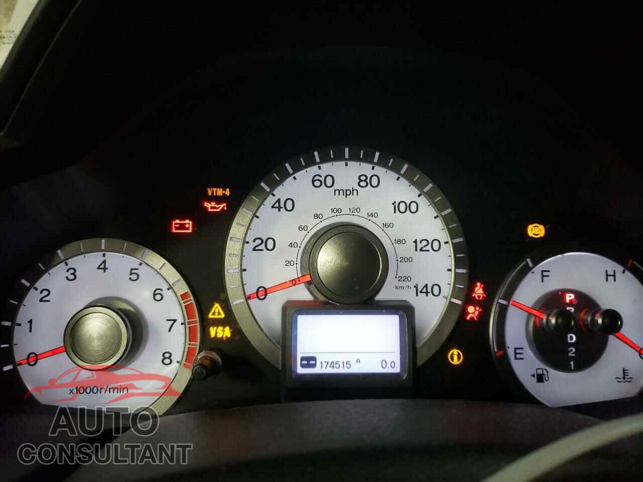HONDA PILOT 2011 - 5FNYF4H76BB021854