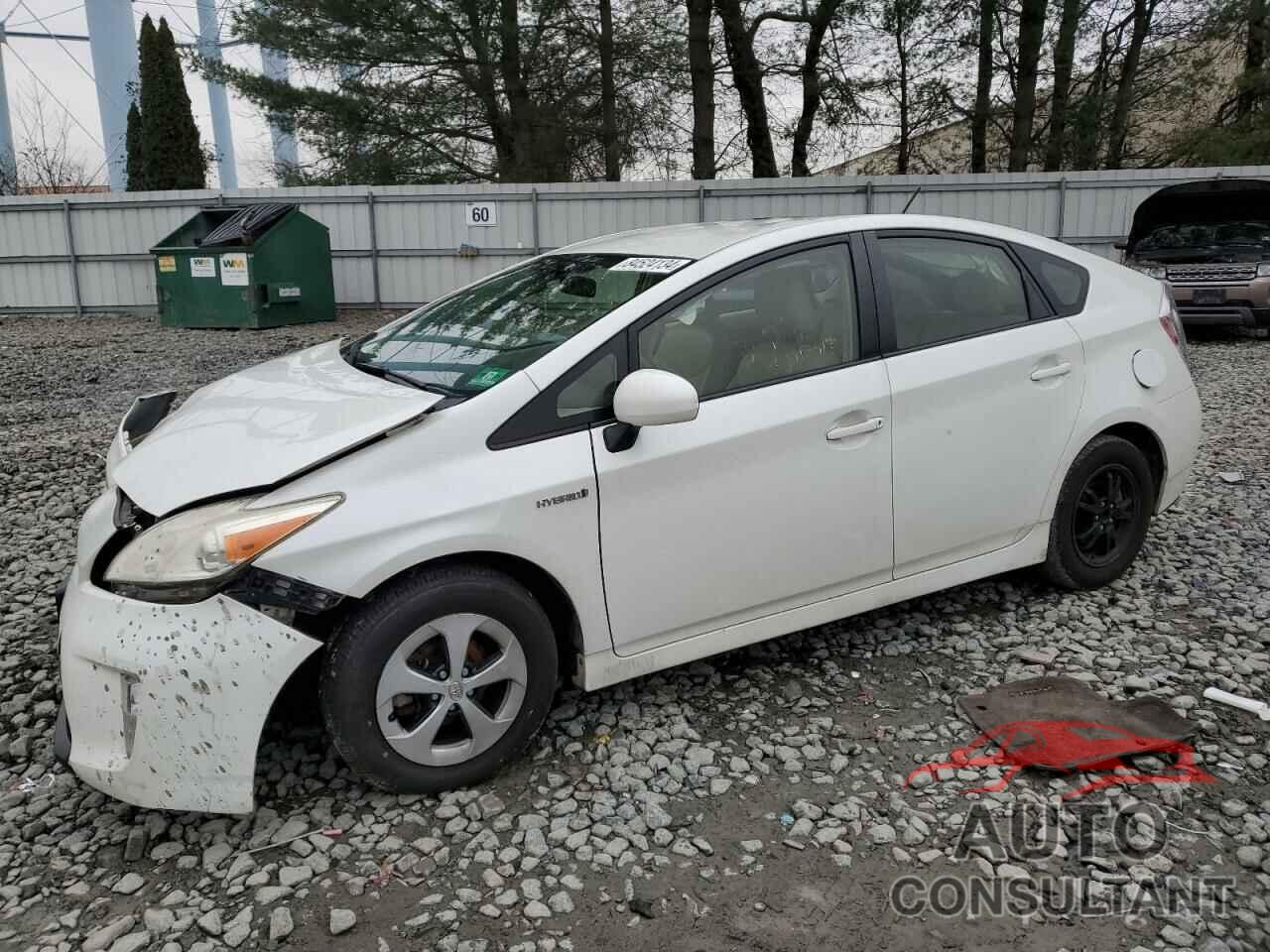 TOYOTA PRIUS 2012 - JTDKN3DU4C1602035