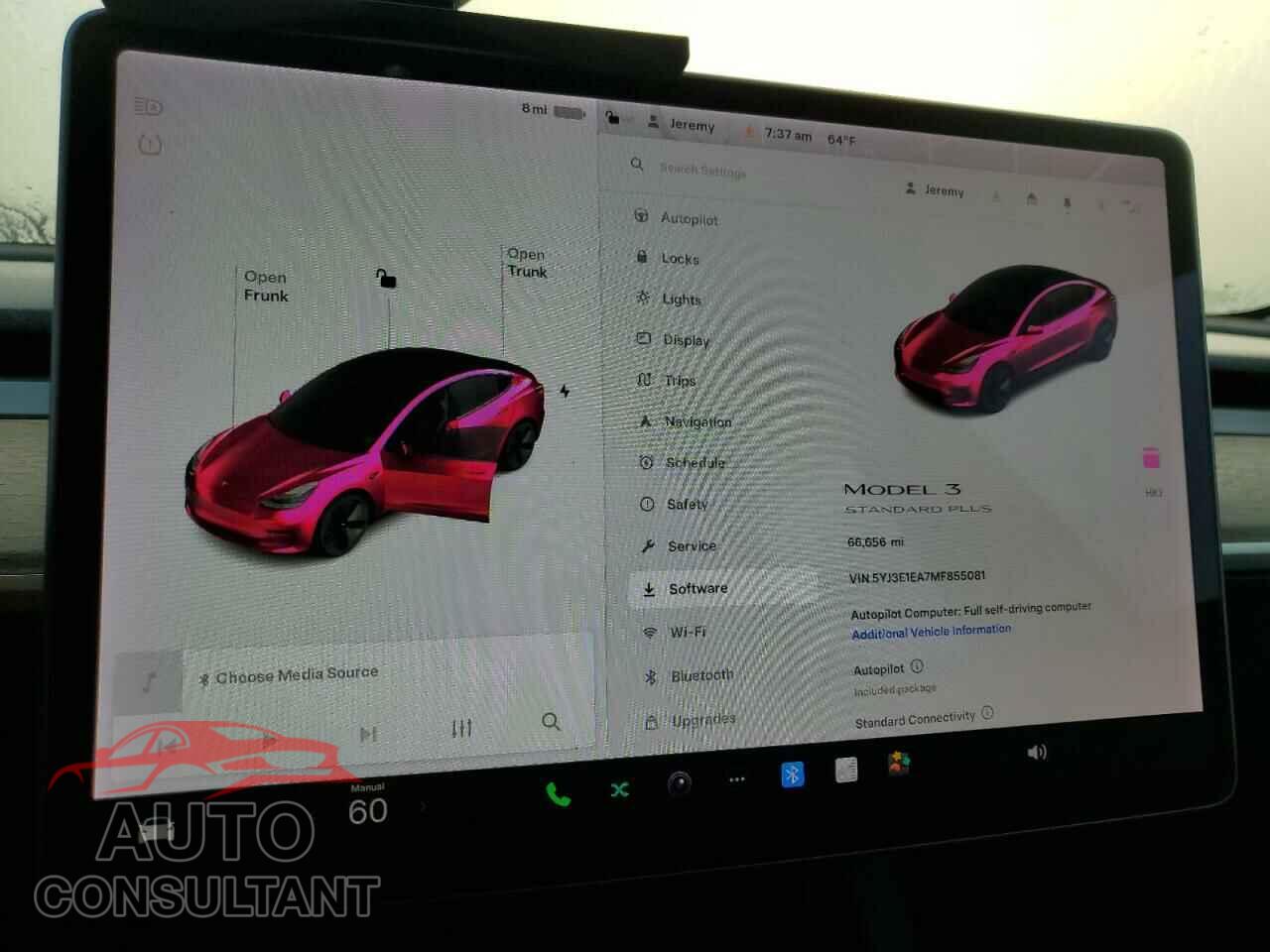 TESLA MODEL 3 2021 - 5YJ3E1EA7MF855081