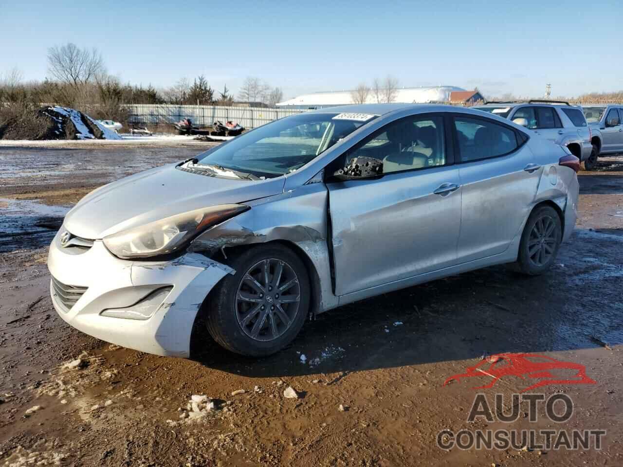 HYUNDAI ELANTRA 2014 - KMHDH4AEXEU090460