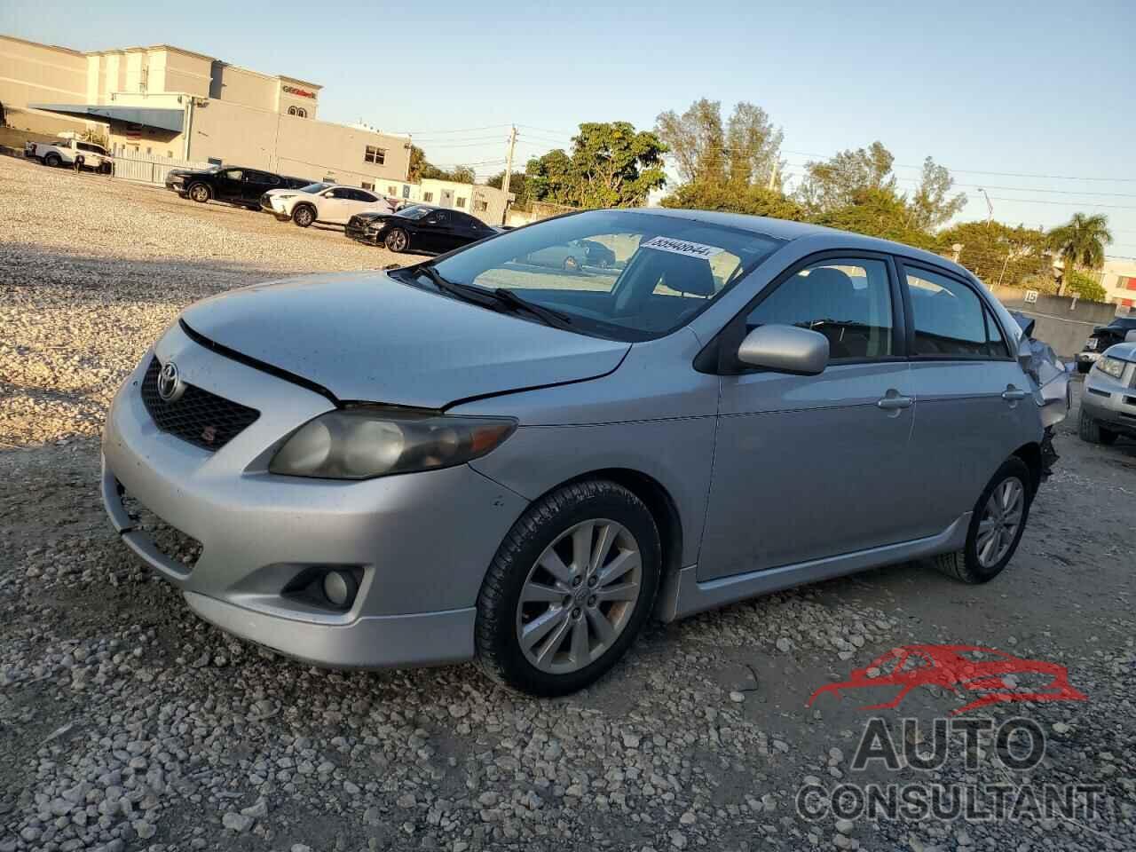 TOYOTA COROLLA 2009 - 2T1BU40EX9C115949