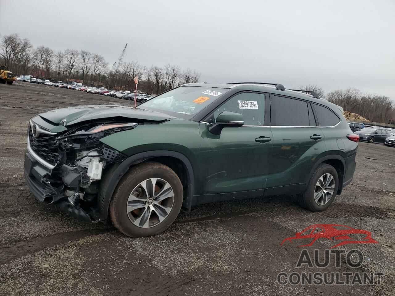 TOYOTA HIGHLANDER 2023 - 5TDKDRBH1PS500826