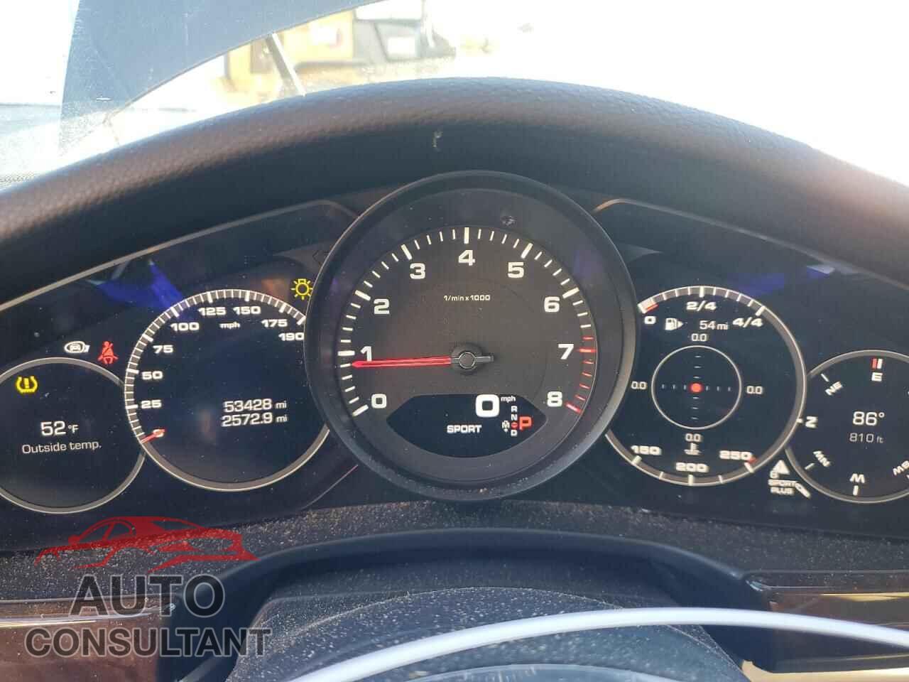 PORSCHE PANAMERA 2017 - WP0AA2A72HL102113
