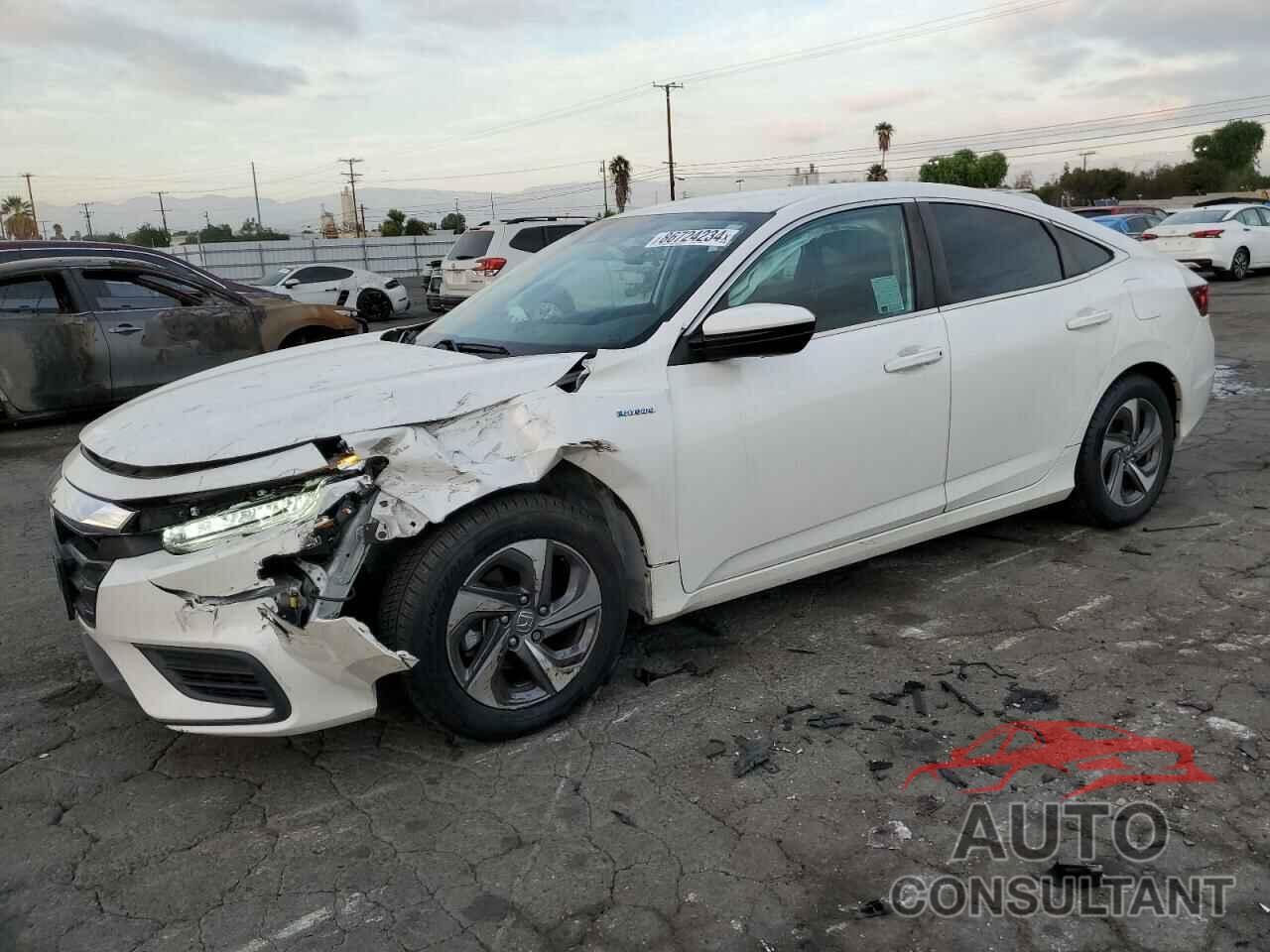 HONDA INSIGHT 2019 - 19XZE4F54KE029837