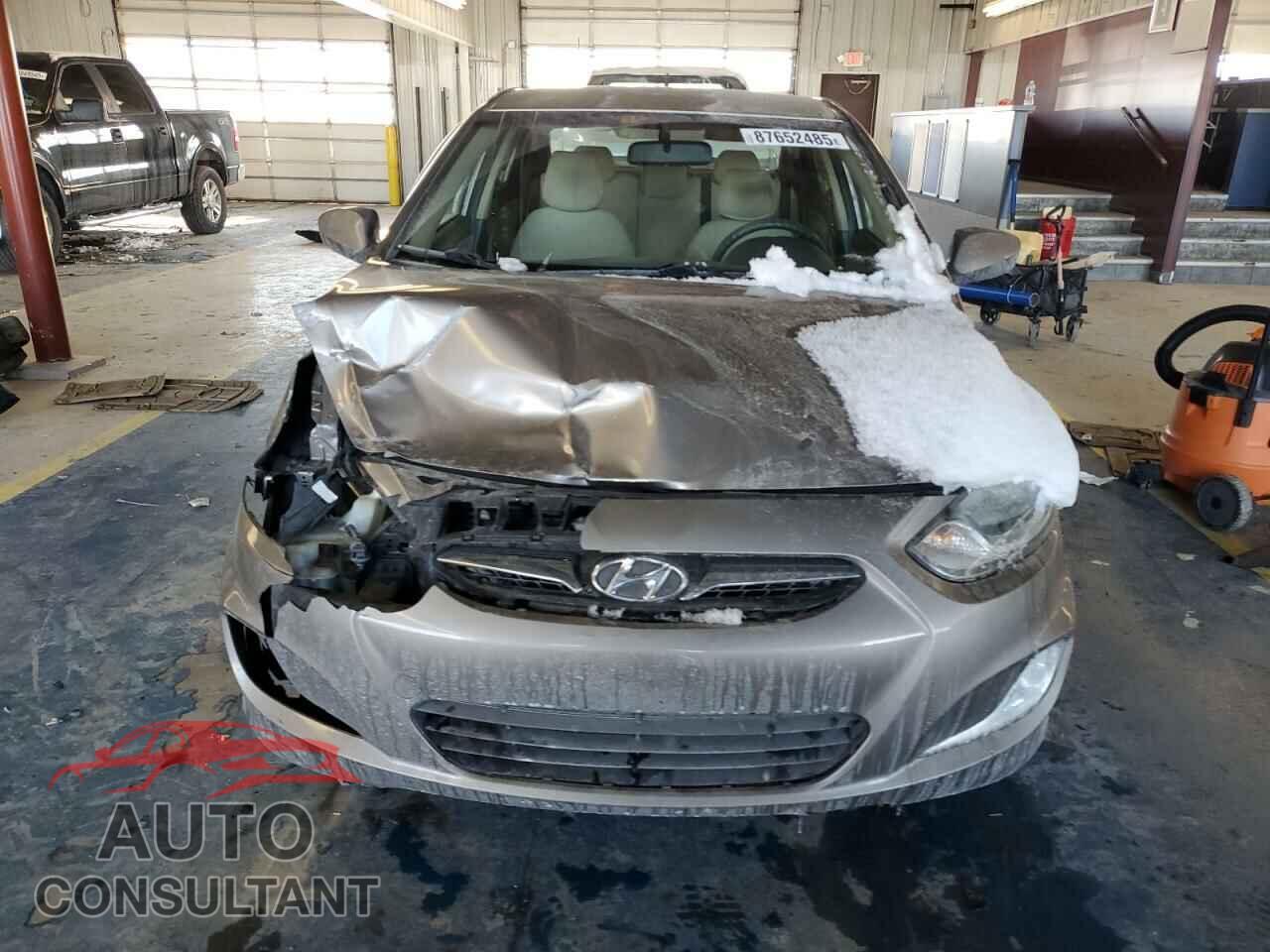 HYUNDAI ACCENT 2012 - KMHCU4AEXCU196430