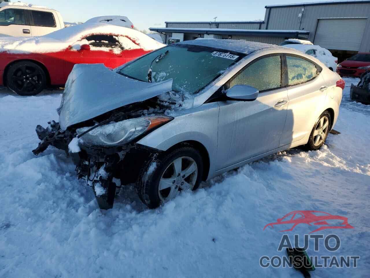HYUNDAI ELANTRA 2011 - KMHDH4AE6BU171600