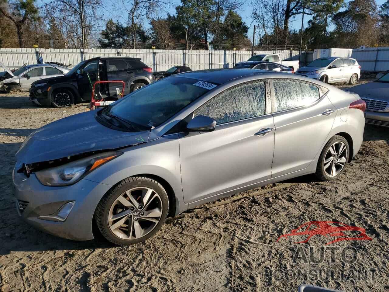 HYUNDAI ELANTRA 2015 - KMHDH4AE6FU353299