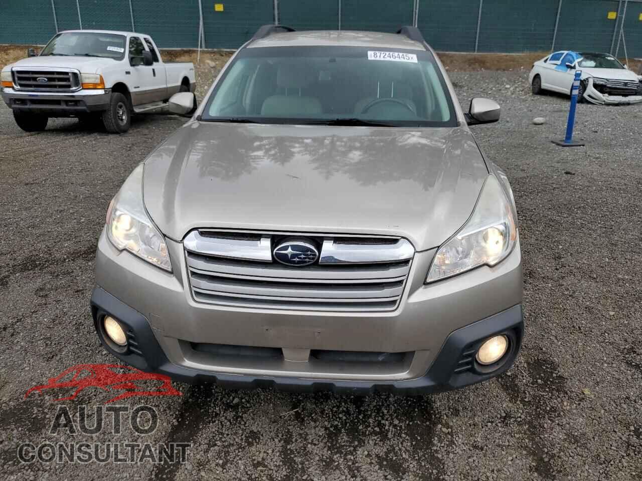 SUBARU OUTBACK 2014 - 4S4BRBCC8E3315839