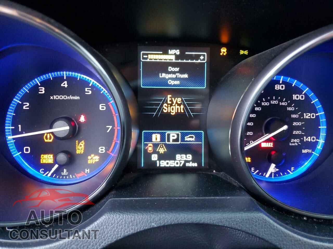 SUBARU OUTBACK 2015 - 4S4BSANC5F3293814