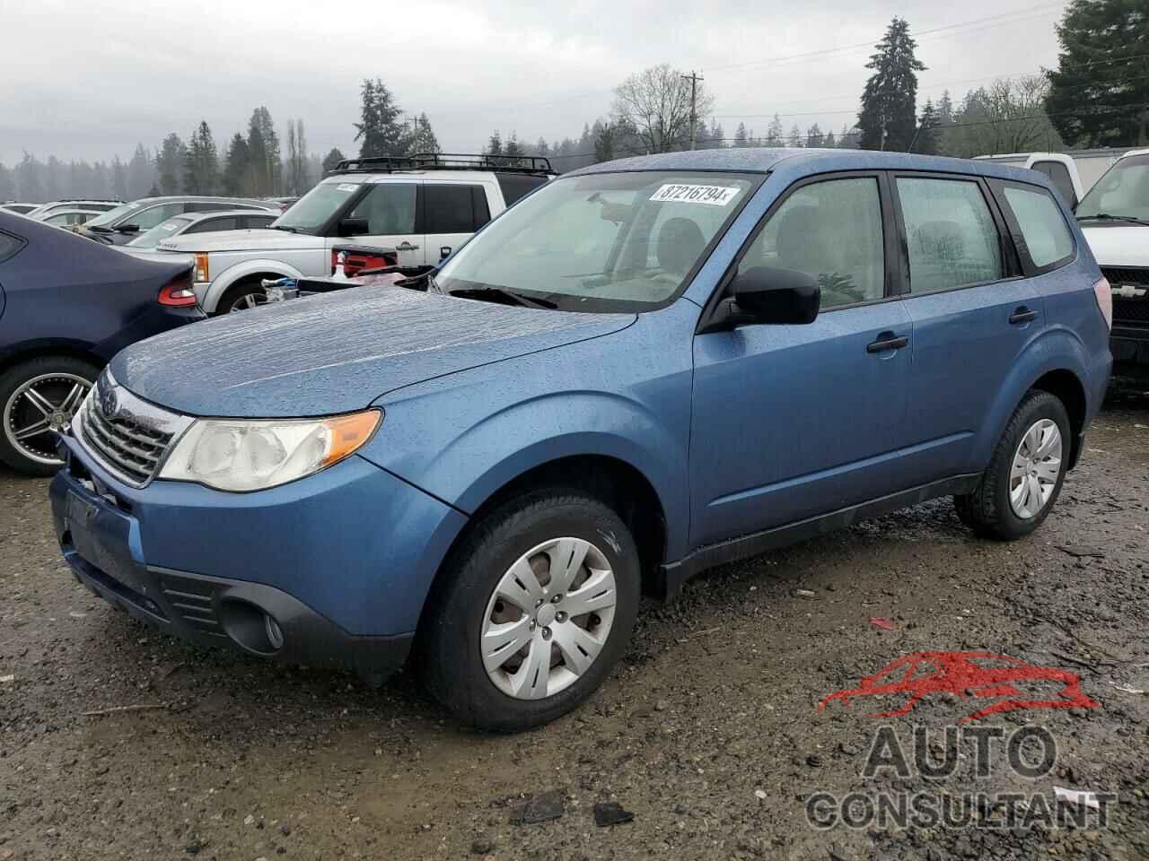 SUBARU FORESTER 2009 - JF2SH61659H768306