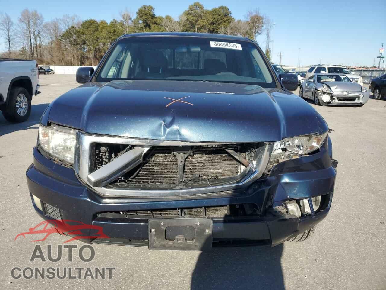 HONDA RIDGELINE 2010 - 5FPYK1F43AB010982