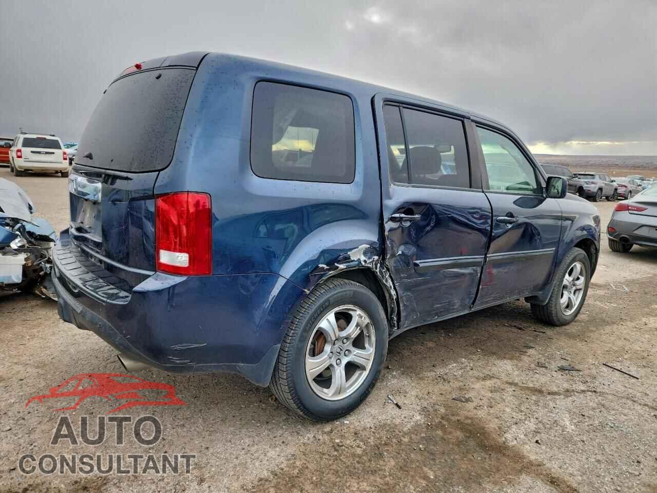 HONDA PILOT 2012 - 5FNYF3H53CB019652