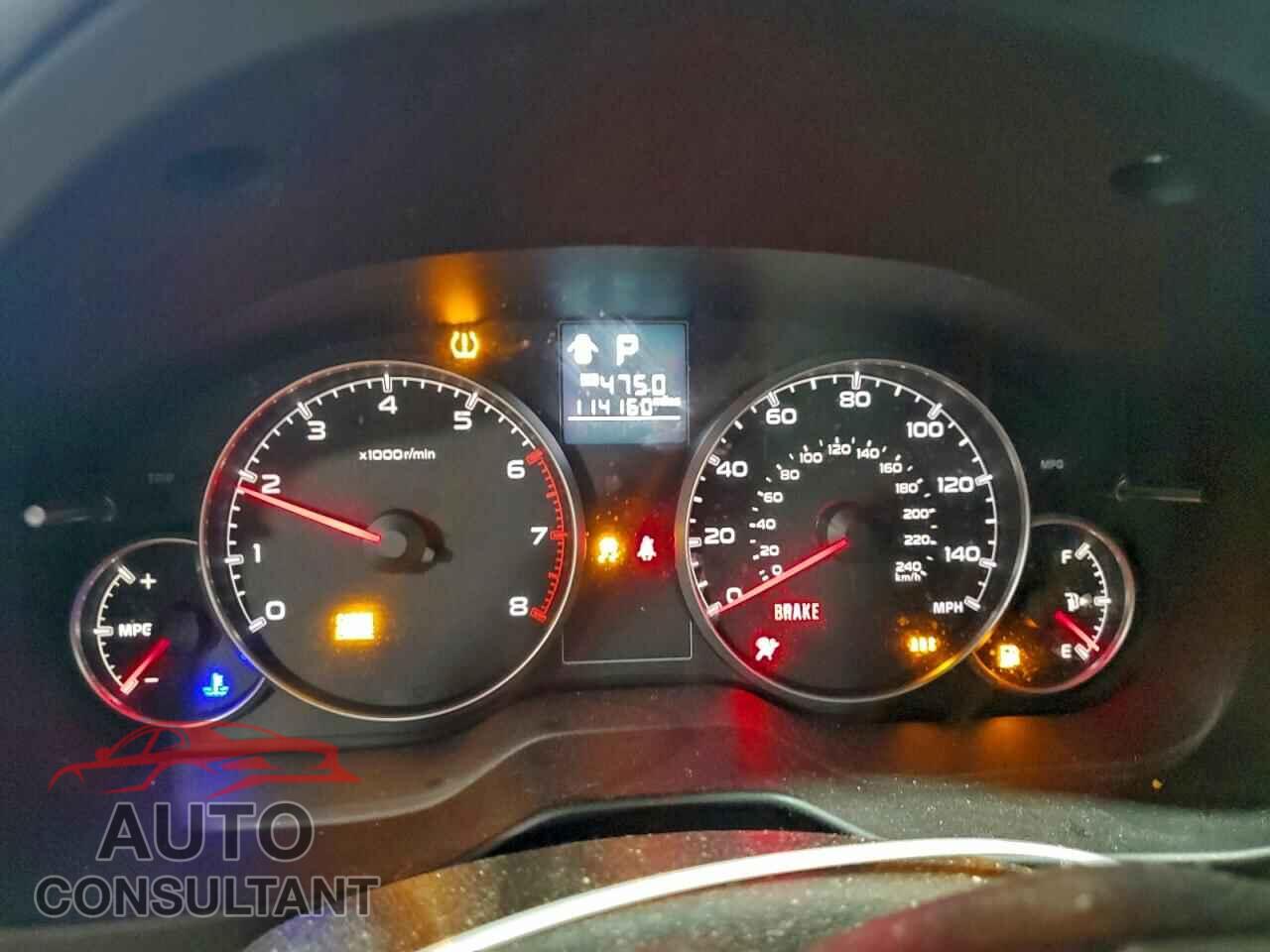 SUBARU OUTBACK 2014 - 4S4BRBDC8E3242230