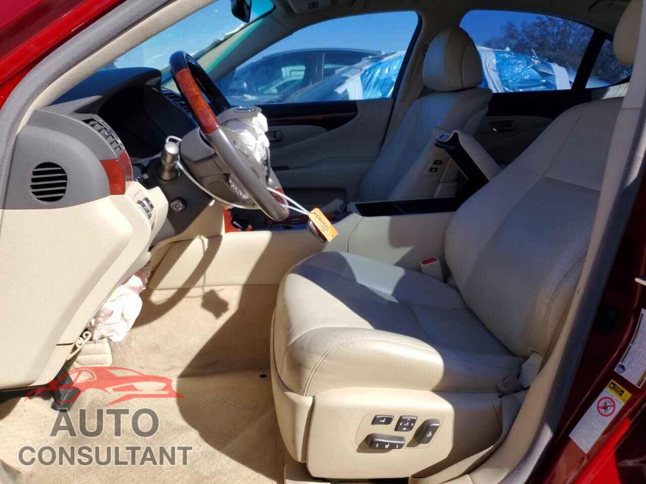 LEXUS LS460 2011 - JTHBL5EF7B5103754