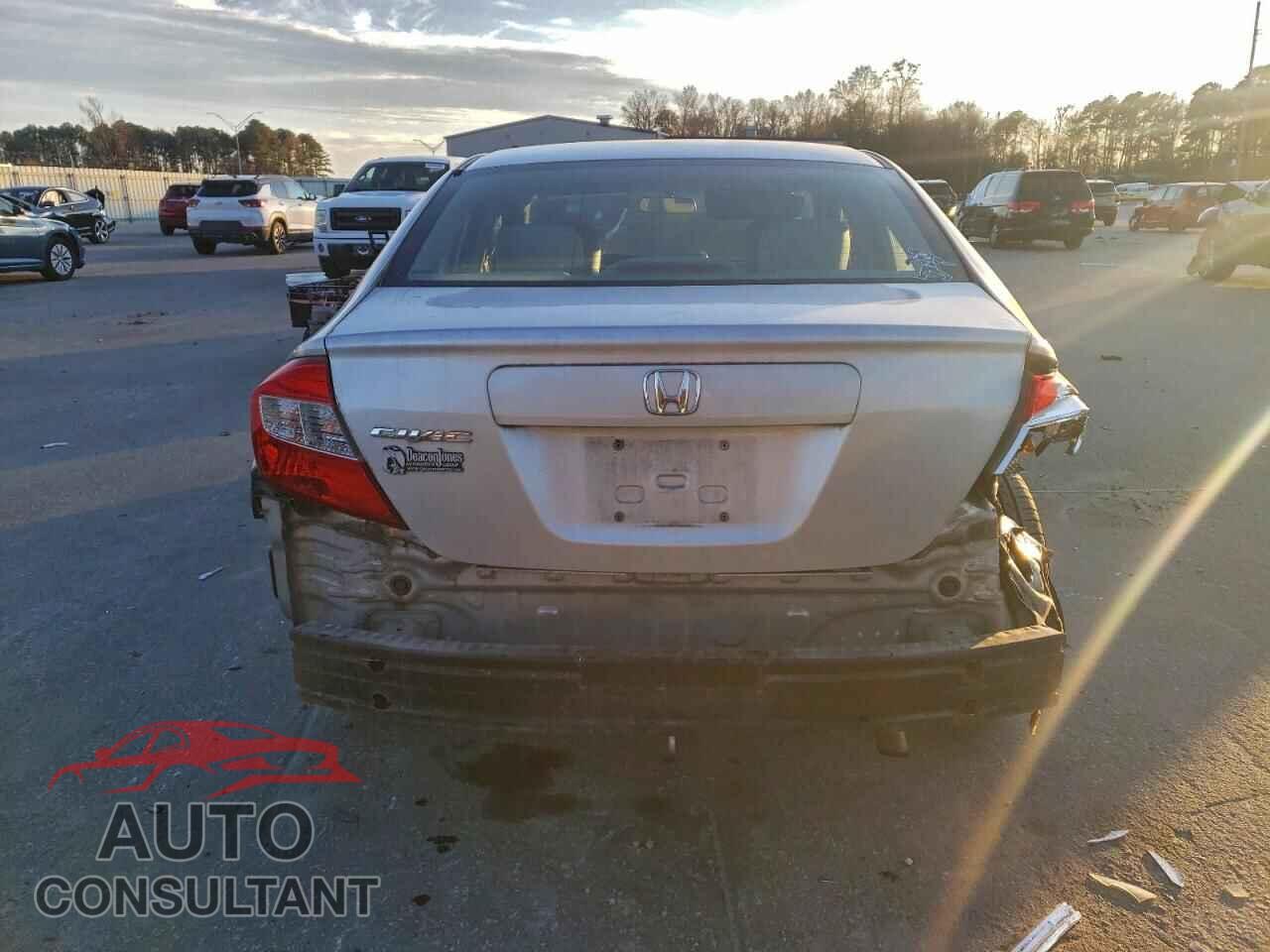 HONDA CIVIC 2012 - 19XFB2F95CE324692